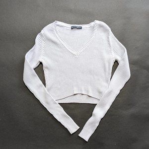 Brandy Melville Light Blue Cotton Sweater